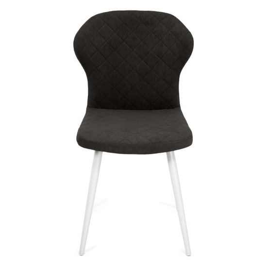 Стул с металлическими ножками мягкий велюровый (арт 19265) Фото 5