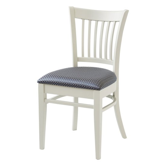 Стул для кухни деревянный мягкий синий классический (арт 10169) Фото 1