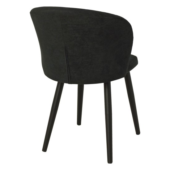 Стул на металлокаркасе мягкий серый из велюра (арт 26658) Фото 2