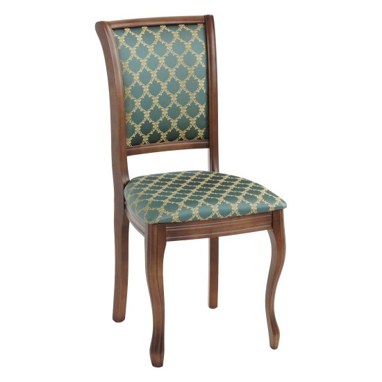 Стул кухонный деревянный с мягким сидением классический (арт 4093) Фото 1