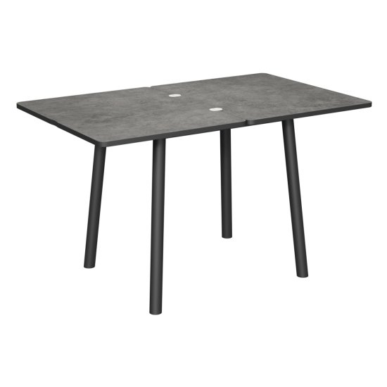 Стол обеденный раскладной серый 65 см (арт 33508) Фото 2