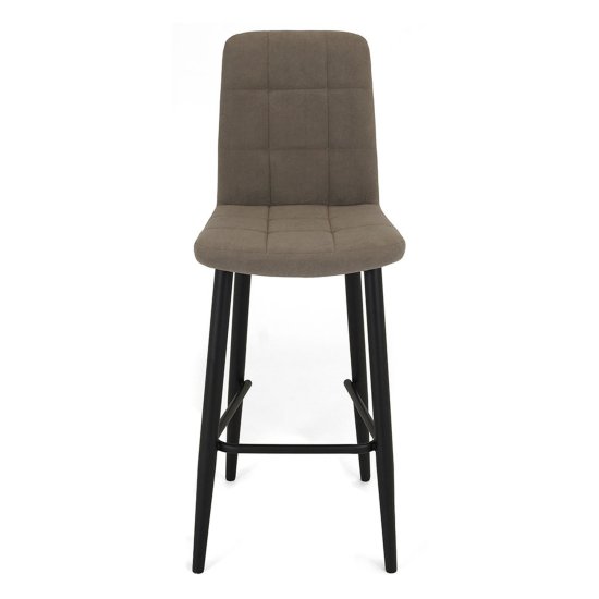 Стул барный мягкий с обивкой из велюра (арт 18909) Фото 2