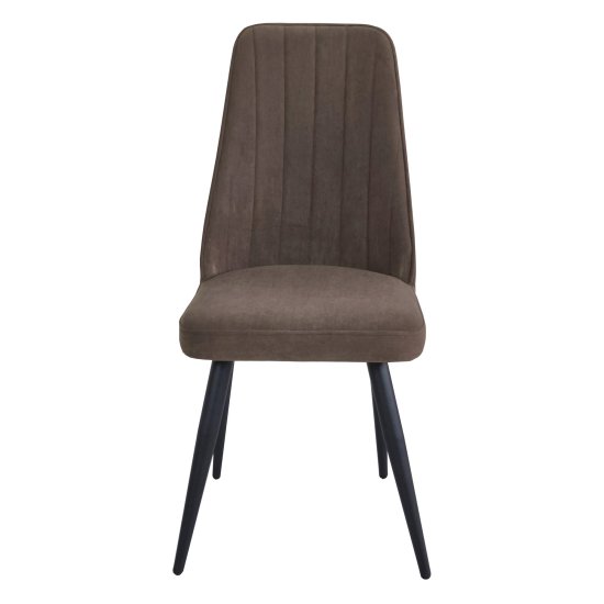 Стул на металлокаркасе бежевый современный (арт 14931) Фото 4