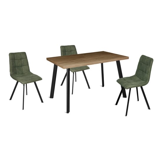 Стол дизайнерский раздвижной прямоугольный в стиле лофт (арт 11101) Фото 2