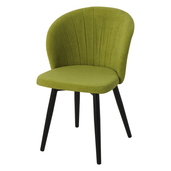 Стул мягкий зеленый из велюра (арт 22430) Фото 1