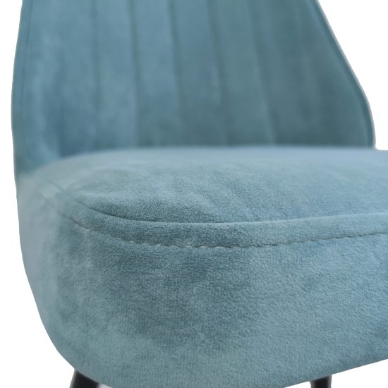 Стул мягкий кремовый в современном стиле (арт 11064) Фото 2