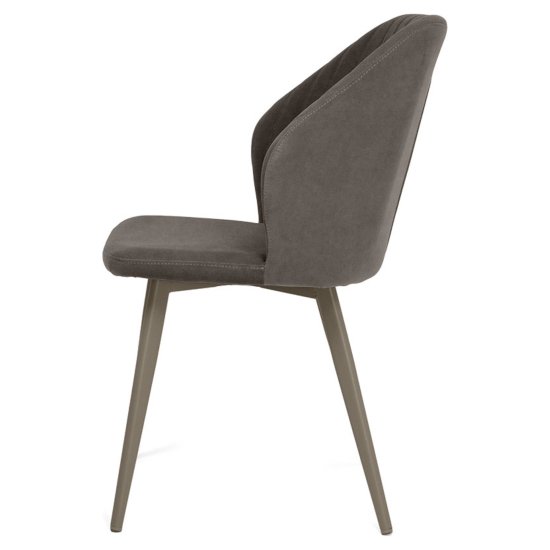 Стул на металлокаркасе мягкий из велюра (арт 35391) Фото 4