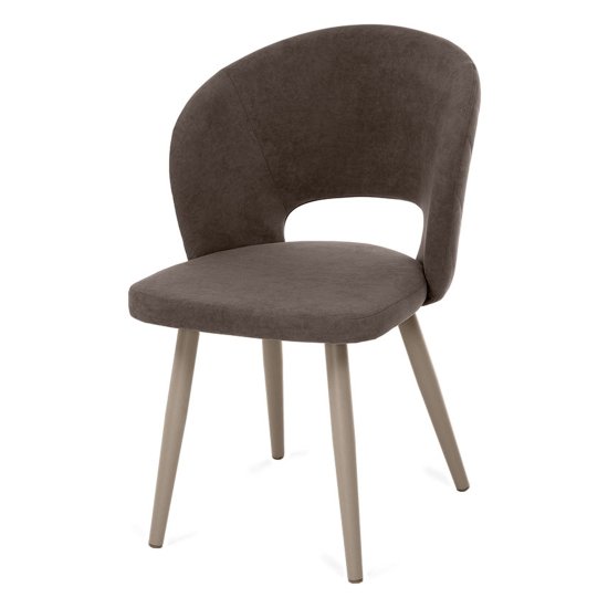 Стул на металлокаркасе из велюра (арт 26931) Фото 1