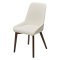 Стул кухонный с мягкой обивкой белый (арт 34999)