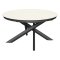 Стол раскладной круглый с керамическим покрытием D-140(+40) см (арт 32753)