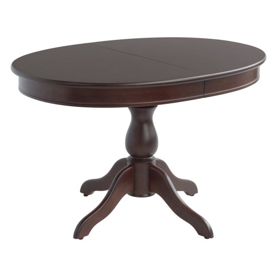 Обеденный стол раздвижной овальный 125 см классика (арт 5028) Фото 1