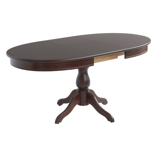 Обеденный стол раздвижной овальный 125 см классика (арт 5028) Фото 2