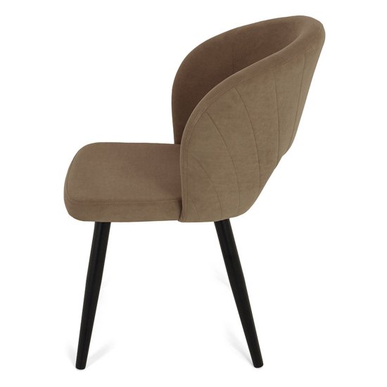 Стул на металлокаркасе из велюра (арт 26901) Фото 4