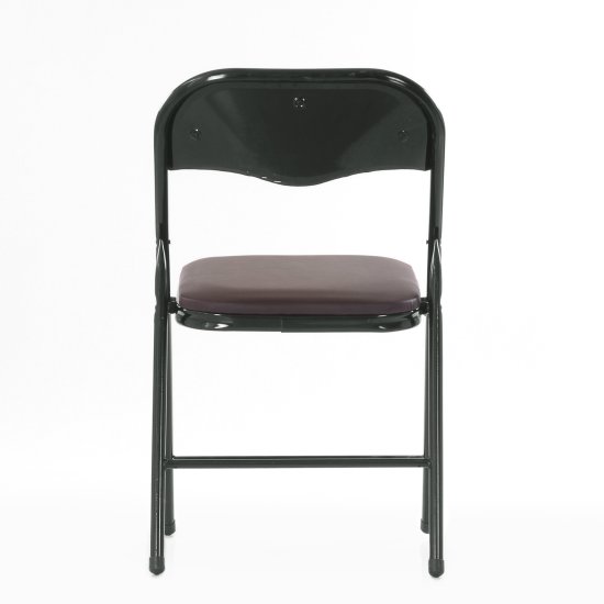 Стул ножки черные мягкий коричневый (арт 6215) Фото 4