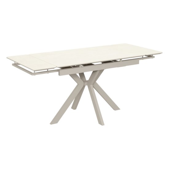 Стол обеденный раскладной керамический на одной ножке (арт 34378) Фото 3