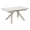 Стол раздвижной керамический 140 см (арт 35077)