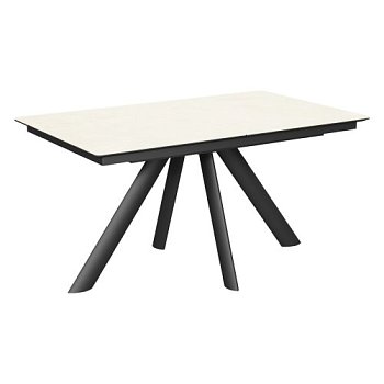 Стол для кухни раскладной бежевый 160 см (арт 34747) - Фото 2