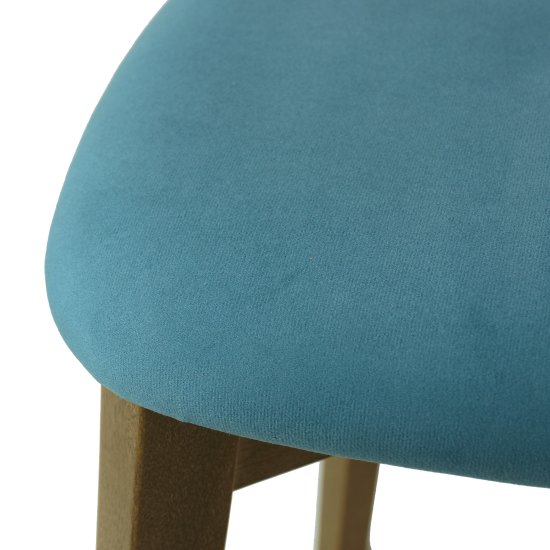 Стул деревянный мягкий слоновая кость (арт 32097) Фото 4