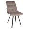 Стул на металлокаркасе с мягким сидением бархатный (арт 29310)