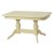 Стол для кухни раздвижной деревянный слоновая кость классика (арт 9536)