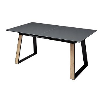 Обеденный стол раскладной серый 160 см в современном стиле (арт 15933) - Фото 2