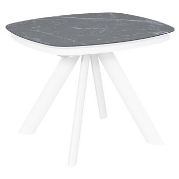 Стол раскладной овальный с покрытием из керамики (арт 35222) - Фото 2