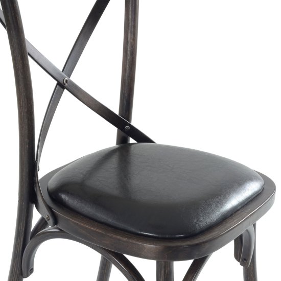 Стул деревянный коричневый венский (арт 5441) Фото 4