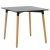 Стол обеденный дизайнерский квадратный eames (арт 2067)