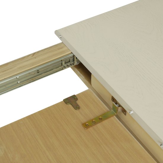 Стол кухонный раздвижной овальный деревянный классический (арт 32087) Фото 6