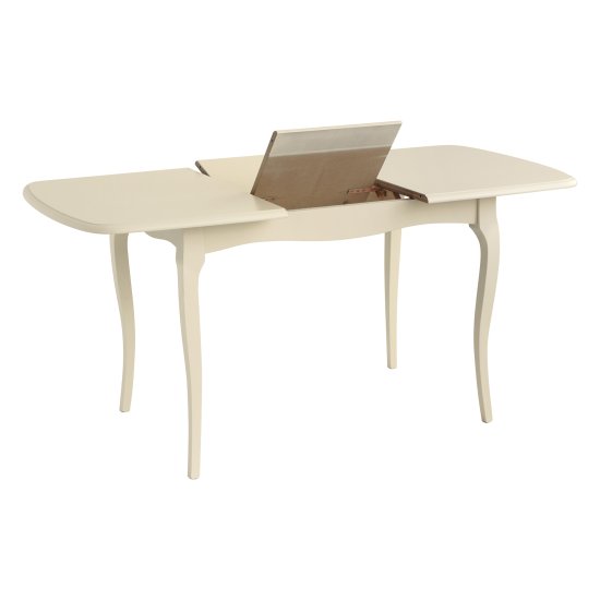 Кухонный стол раздвижной бежевый классика (арт 8037) Фото 2