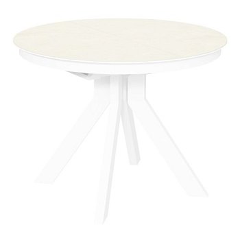 Обеденный стол круглый со столешницей из керамики (арт 33494) - Фото 2