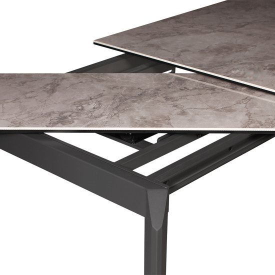 Стол обеденный раздвижной керамический 140 см (арт 31347) Фото 3