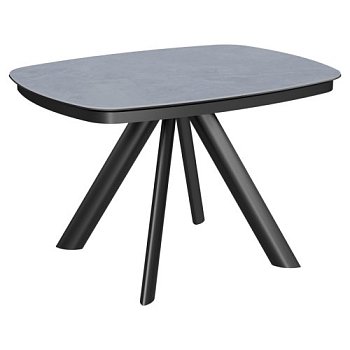 Кухонный стол овальный керамический (арт 35236) - Фото 2