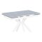 Стол кухонный с покрытием из керамики на одной ножке 110 см (арт 34367)