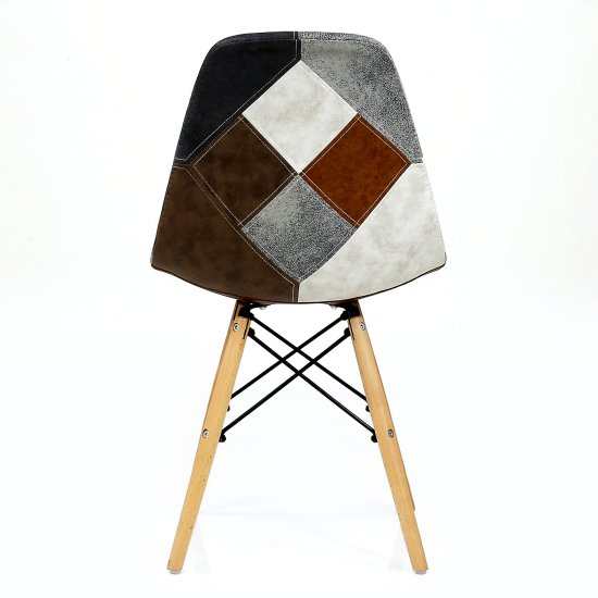 Стул с мягким сидением patchwork (арт 32120) Фото 3