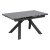 Стол раздвижной с керамической столешницей серый современный (арт 35093)