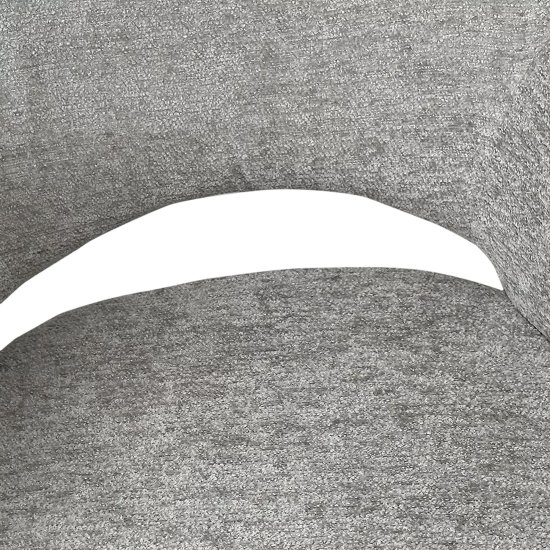 Стул металлический мягкий с подлокотниками серый (арт 33807) Фото 2