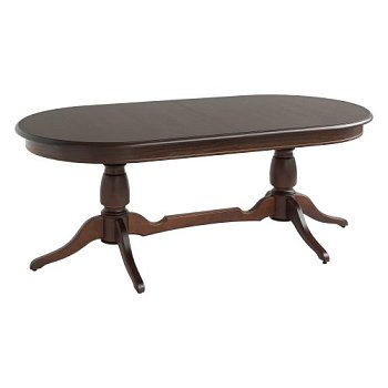 Обеденный стол раздвижной овальный 200 см классический (арт 8077) - Фото 2
