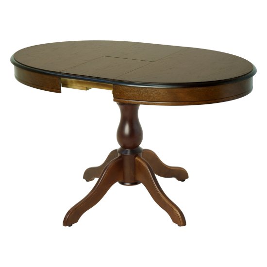 Стол раздвижной овальный деревянный классический (арт 15960) Фото 3