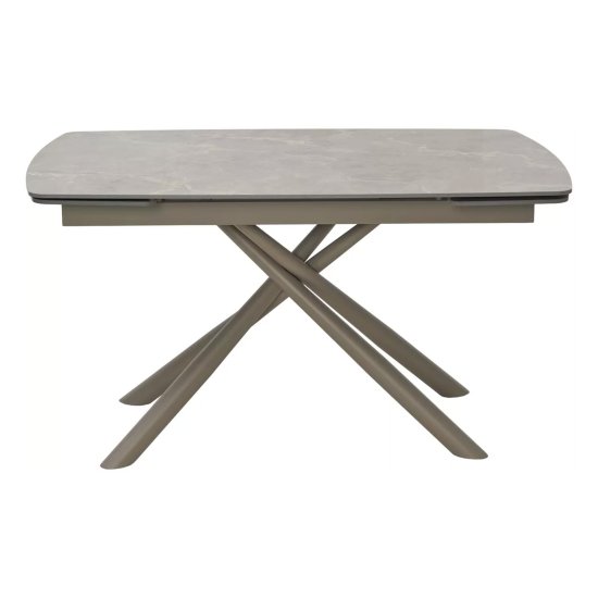 Стол обеденный раскладной из керамогранита 140 см (арт 33381) Фото 6