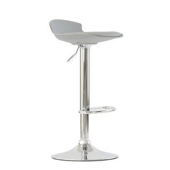 Стул барный с мягким сидением пластмассовый регулируемый (арт 6453) - Фото 2