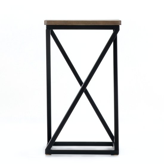 Барный стул на металлокаркасе современный (арт 6776) Фото 1