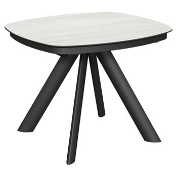 Стол обеденный раскладной овальный с керамическим покрытием (арт 35234) - Фото 2