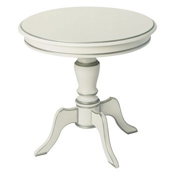 Журнальный столик круглый на 1 ноге D-70 см (арт 25222) - Фото 2