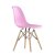 Стул для кухни дизайнерский розовый eames (арт 6588)