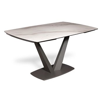 Стол овальный керамический 140 см современный (арт 32465) - Фото 2