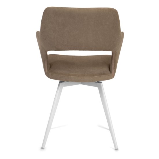 Стул обеденный на металлокаркасе из велюра (арт 33594) Фото 6