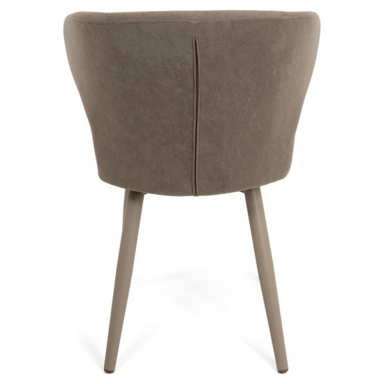 Стул на металлокаркасе мягкий велюровый (арт 18409) Фото 6