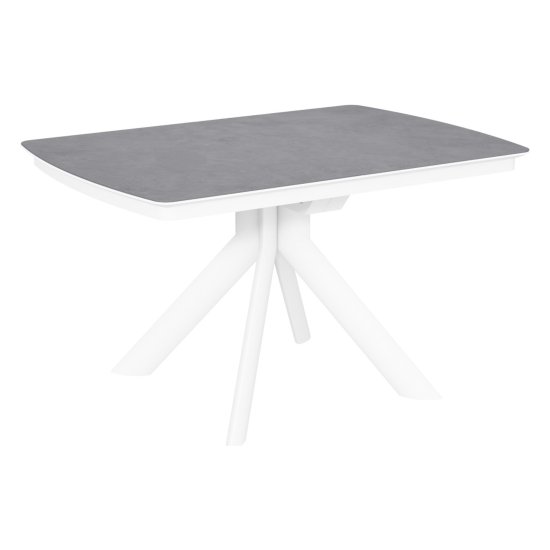 Стол раскладной прямоугольный керамический под мрамор (арт 34253) Фото 1