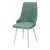 Стул кухонный мятный из велюра (арт 22847)
